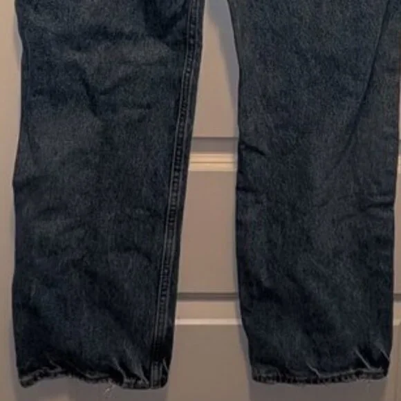 Abercrombie & Fitch 90s Loose Baggy Workwear Carpenter Relaxed Fit Jeans 34x32 - Picture 10 of 10